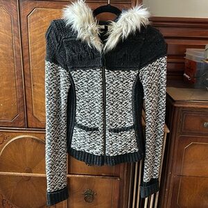 Anthropologie Sleeping on Snow Sweater